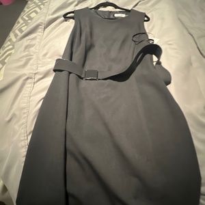 Calvin Kline Belted Shift
